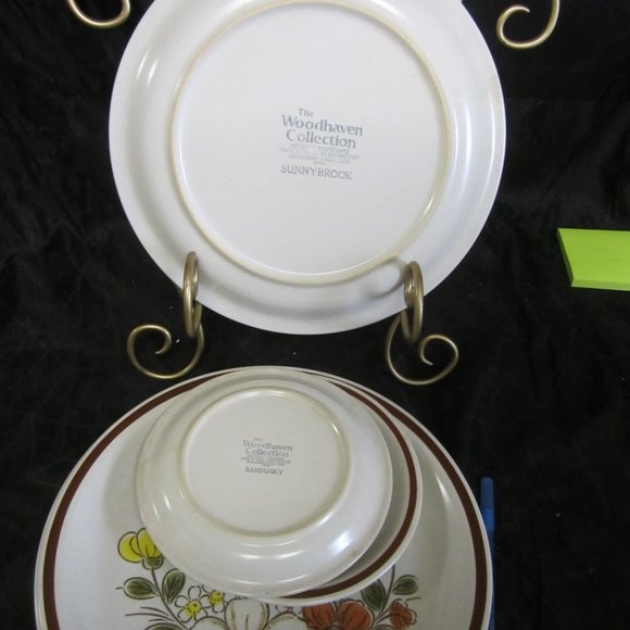 VTG 80'S THE WOODHAVEN COLLECTION STONEWARE, JAPAN - Picture 5 of 7